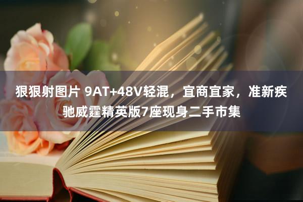 狠狠射图片 9AT+48V轻混，宜商宜家，准新疾驰威霆精英版7座现身二手市集